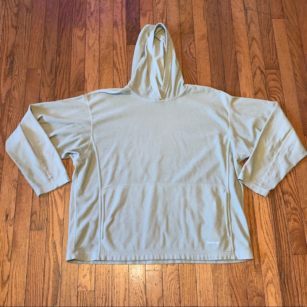 Patagonia Light Gray Hoodie